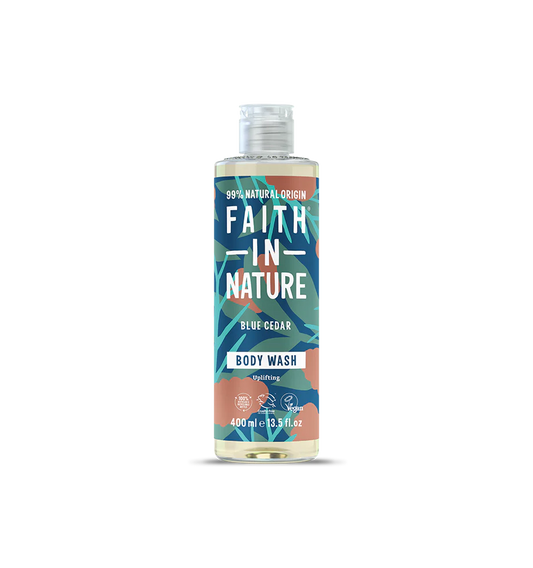 Faith In Nature Body Wash 400ml  - Blue Cedar