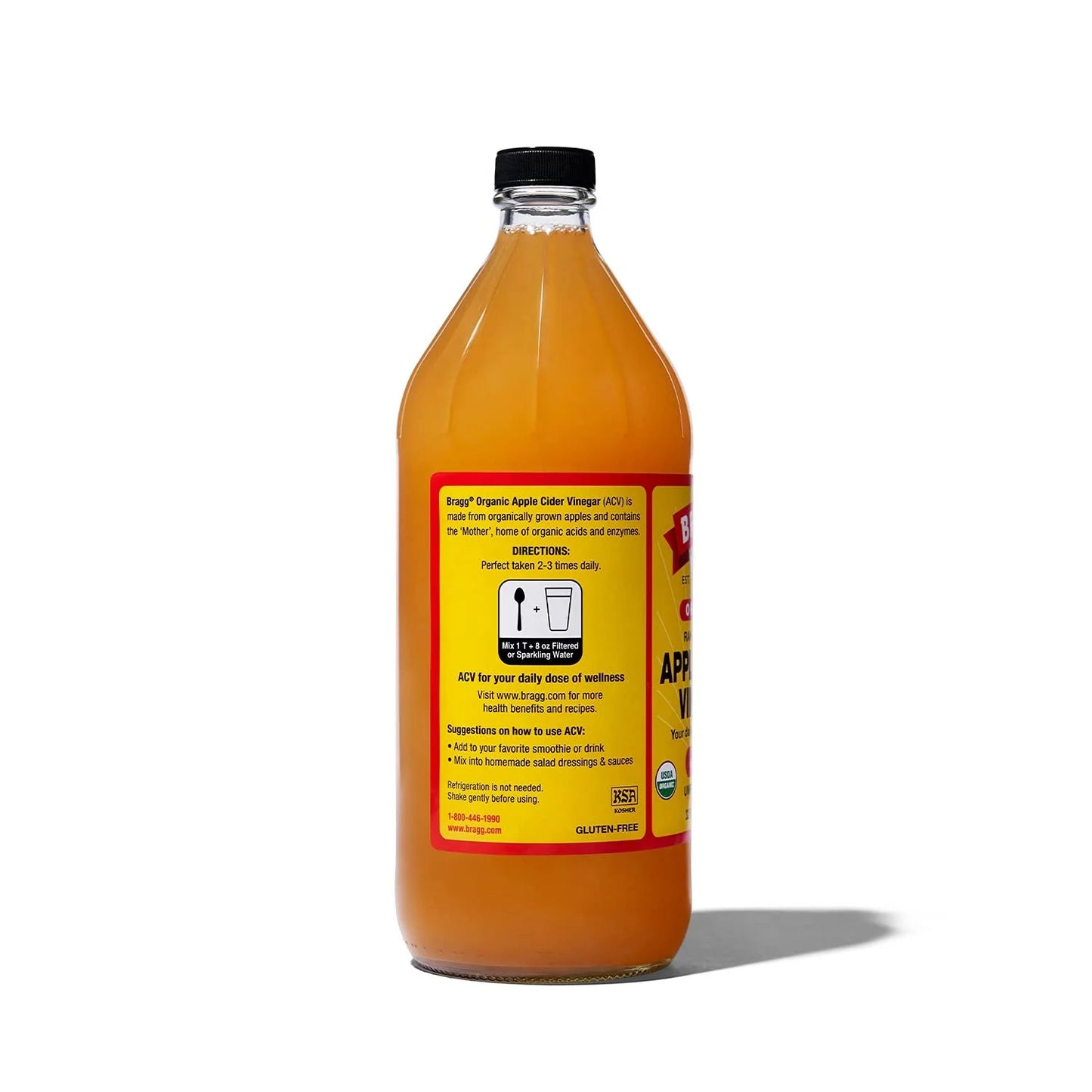 Braggs Organic Apple Cider Vinegar with The Mother 473ml