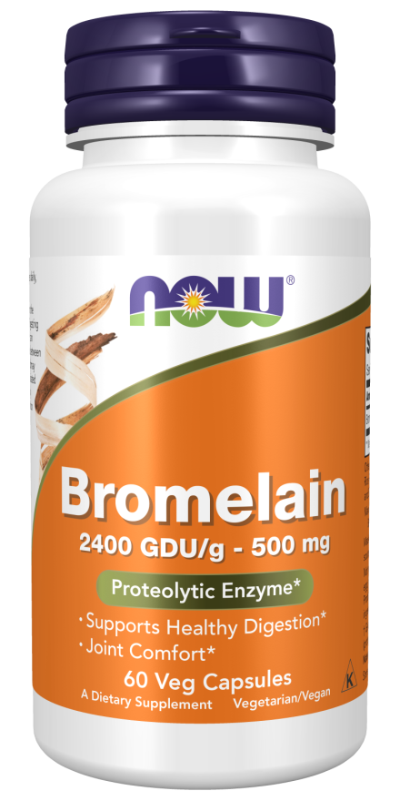 Now Bromelain 500mg 60