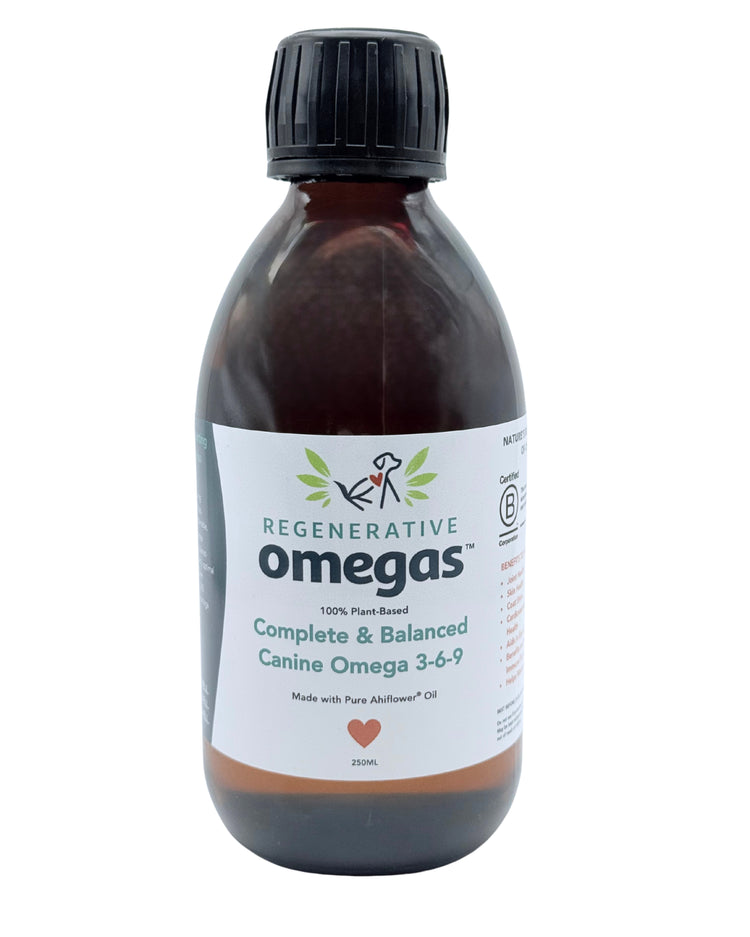 Regenerative Omegas Ahiflower Oil Liquid - Canine Omega 3‑6‑9