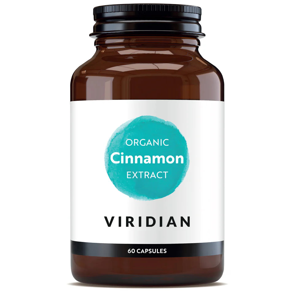 Viridian Organic Cinnamon Extract 60