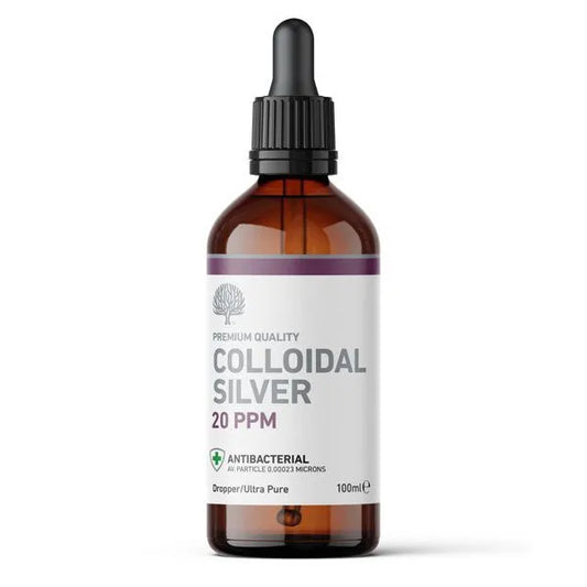 Premium Quality Colloidal Silver dropper 20ppm 100ml