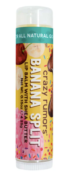 Crazy Rumors Lip Balm - Banana Split