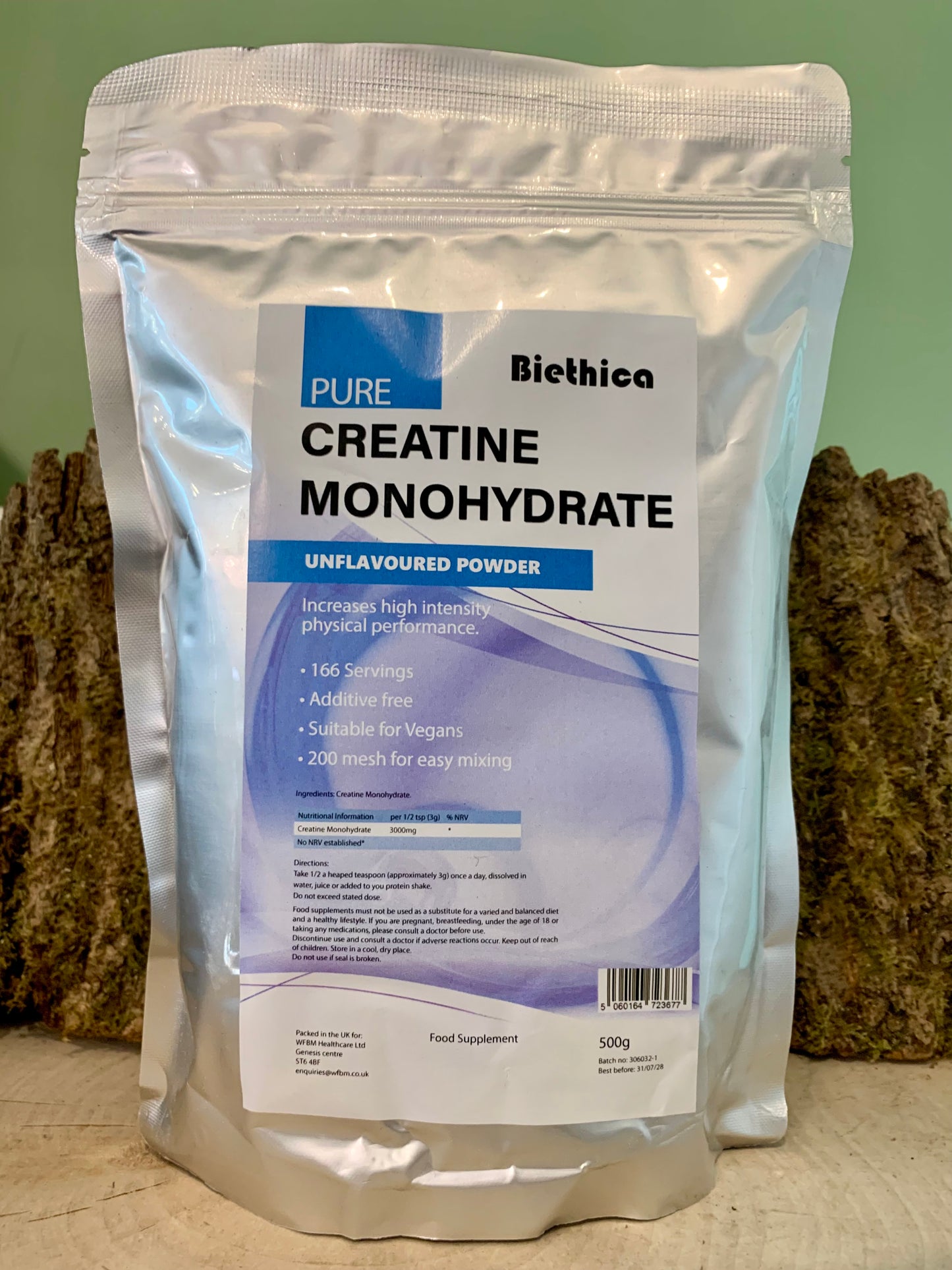 Biethica Pure Creatine Monohydrate