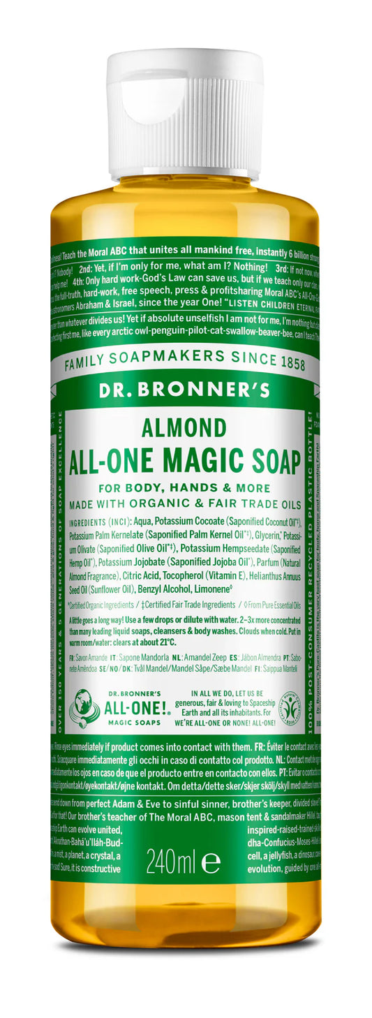 Dr Bronner's Almond - All-One Magic Soap 240ml