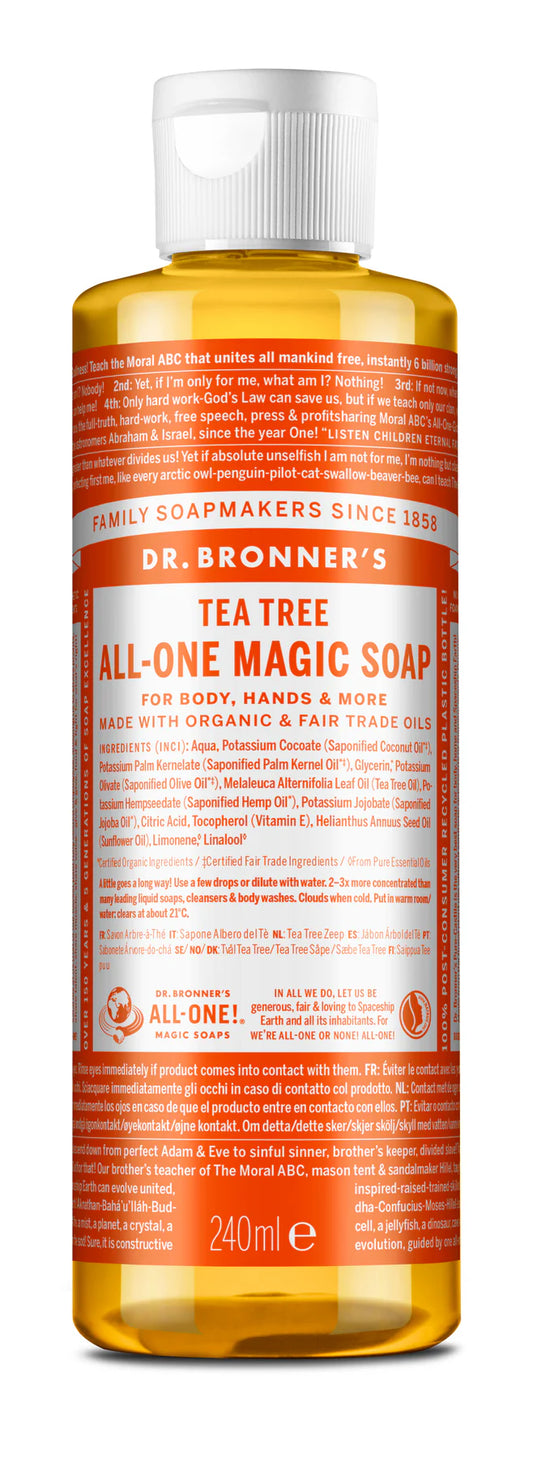 Dr Bronner's Tea Tree - All-One Magic Soap 240ml