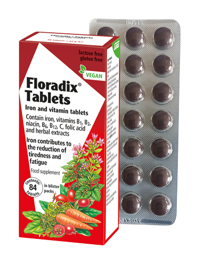 Salus Floradix Tablets Iron 84