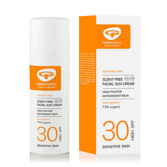 Green People Organic Facial Sun Cream SPF30 50ml