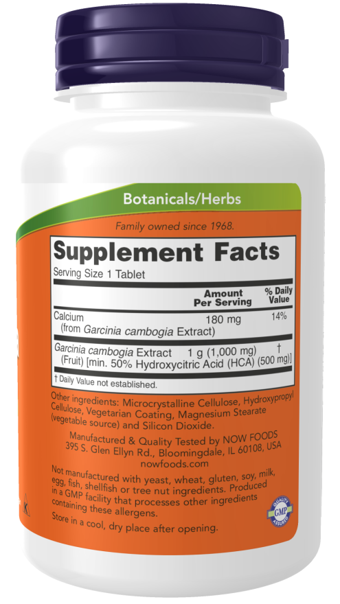 Now Foods Garcinia 1000mg 120