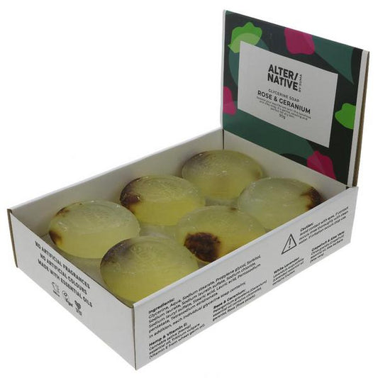 Alternative Suma Glycerine Soap - Rose & Geranium