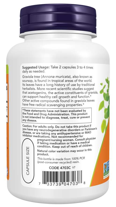 NOW Graviola 500 mg 100