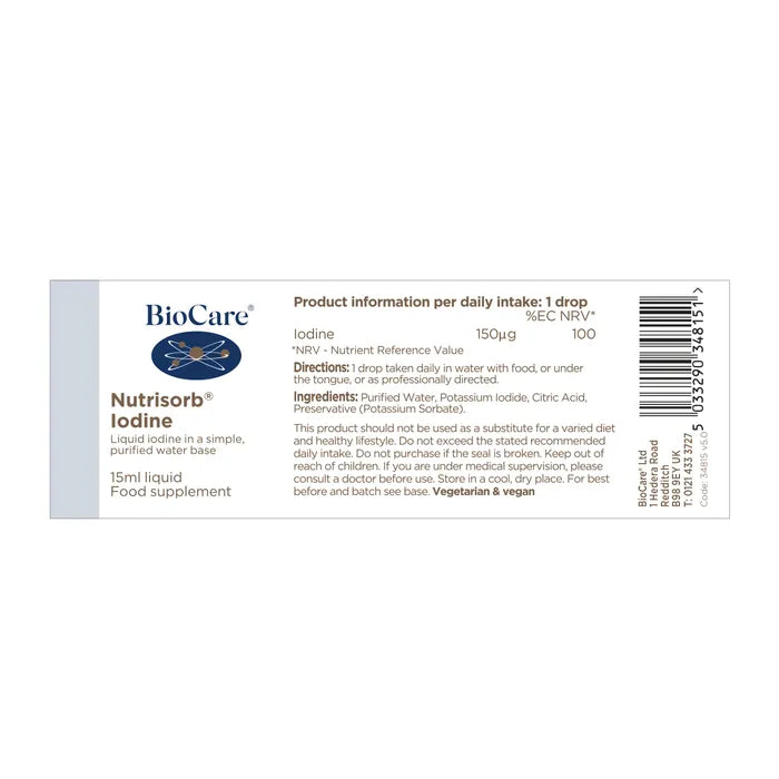 BioCare Nutrisorb Iodine