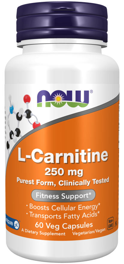 Now L-Carnitine 250mg 60