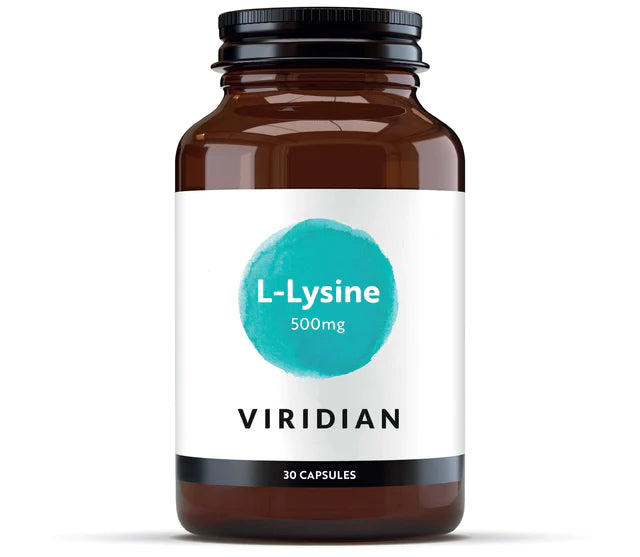 Viridian L-Lysine 500mg 30