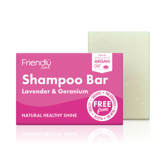 Friendly Shampoo Bar - Lavender & Geranium