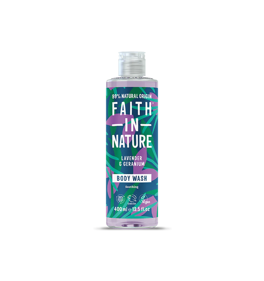 Faith In Nature Body Wash 400ml  - Lavender & Geranium