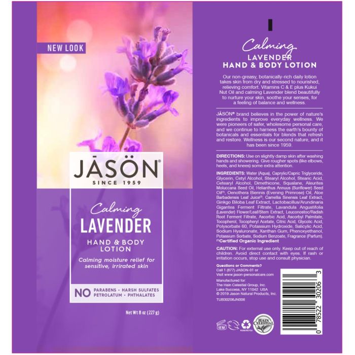 Jason Hand and Body Lotion Lavender