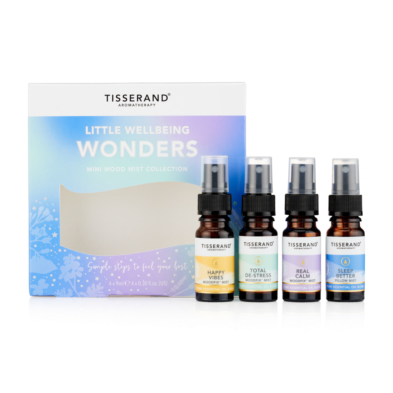 Tisserand Little Wellbeing Wonders Mini Mood Mist Gift Set