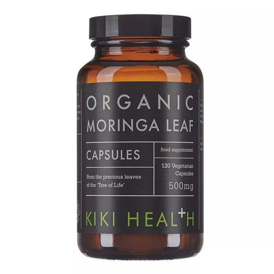 Kiki Health Organic Moringa Leaf 500mg 120