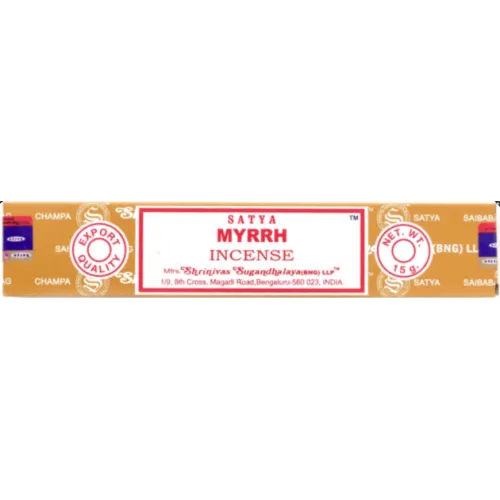 Satya Myrrh Incense Sticks