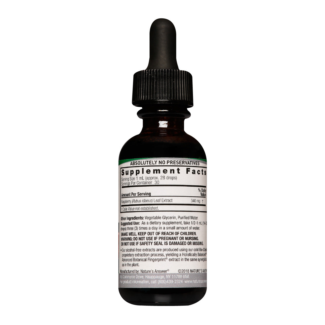 Natures Answer Raspberry Tincture