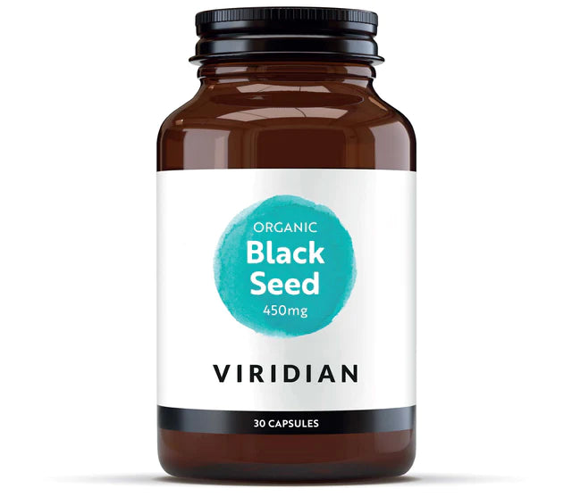 Viridian Organic Black Seed 450mg 30