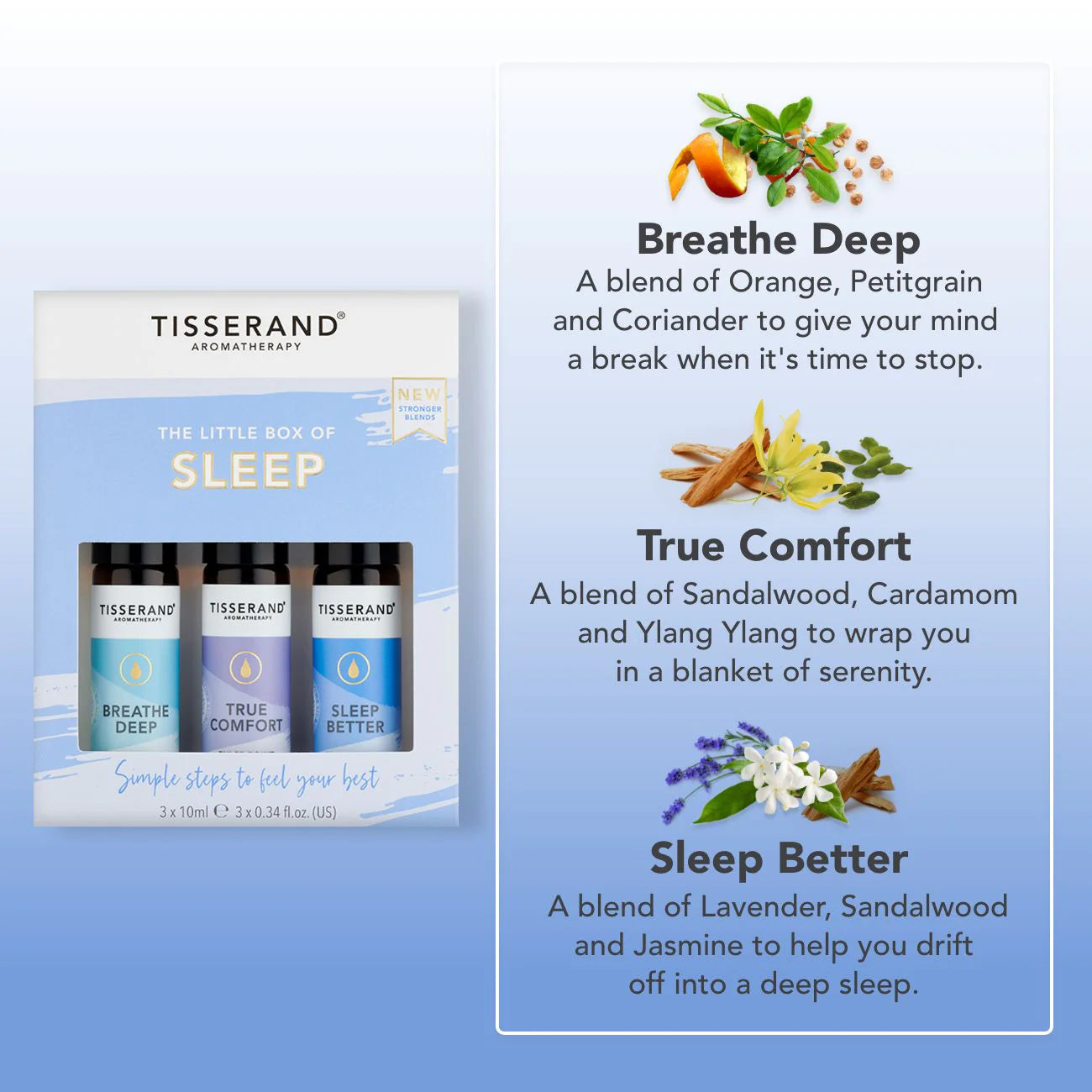 Tisserand - The Little Box of Sleep Gift Set