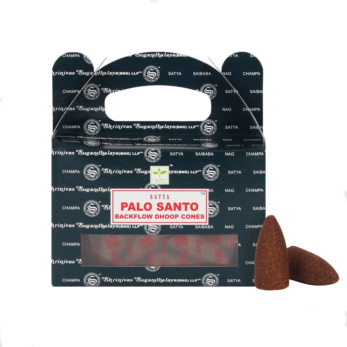 Satya Palo Santo Backflow Incense Cones