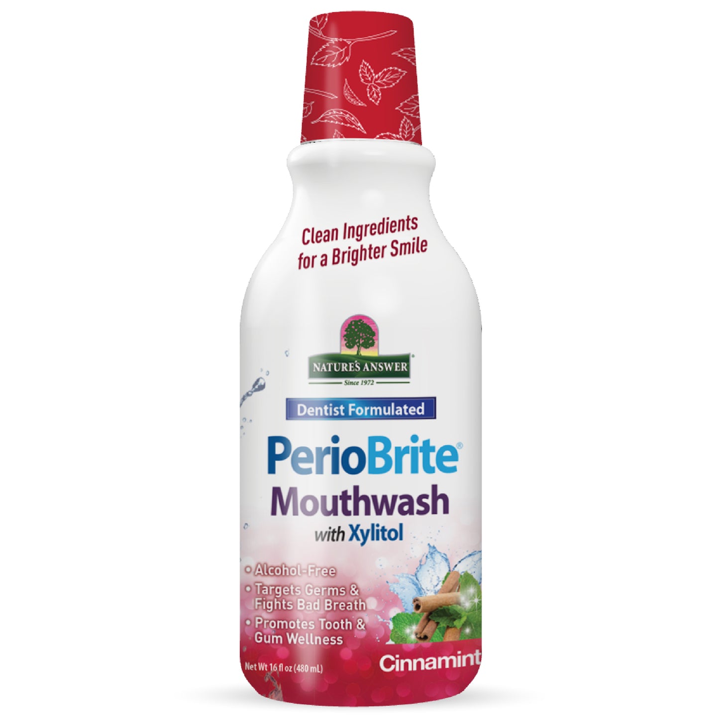 Natures Answer PerioBrite Mouthwash 480ml