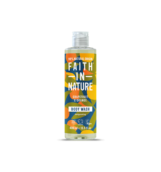 Faith In Nature Body Wash 400ml  - Grapefruit & Orange