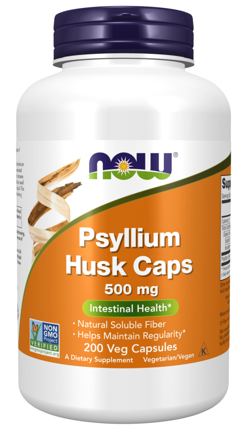 NOW Psyllium Husk Capsules 500g