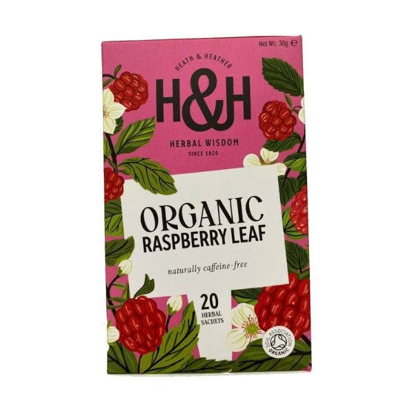 Heath & Heather Teabags  - Raspberry Leaf