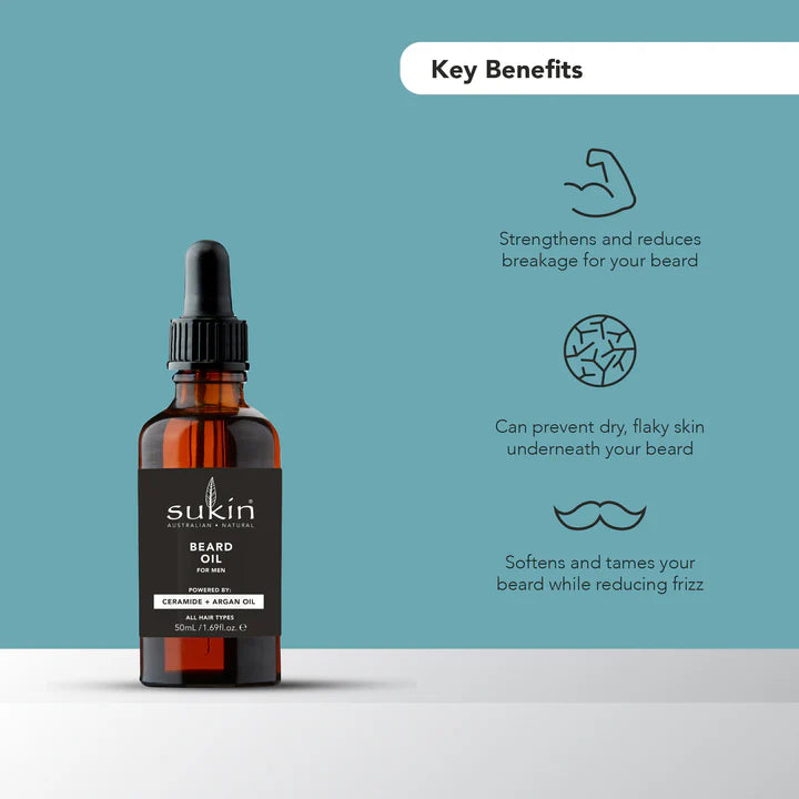 Sukin Men's Beard Oil 50ML