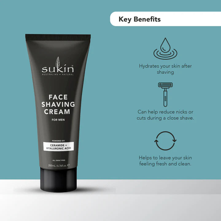 Sukin Men's Shaving Cream 200ML