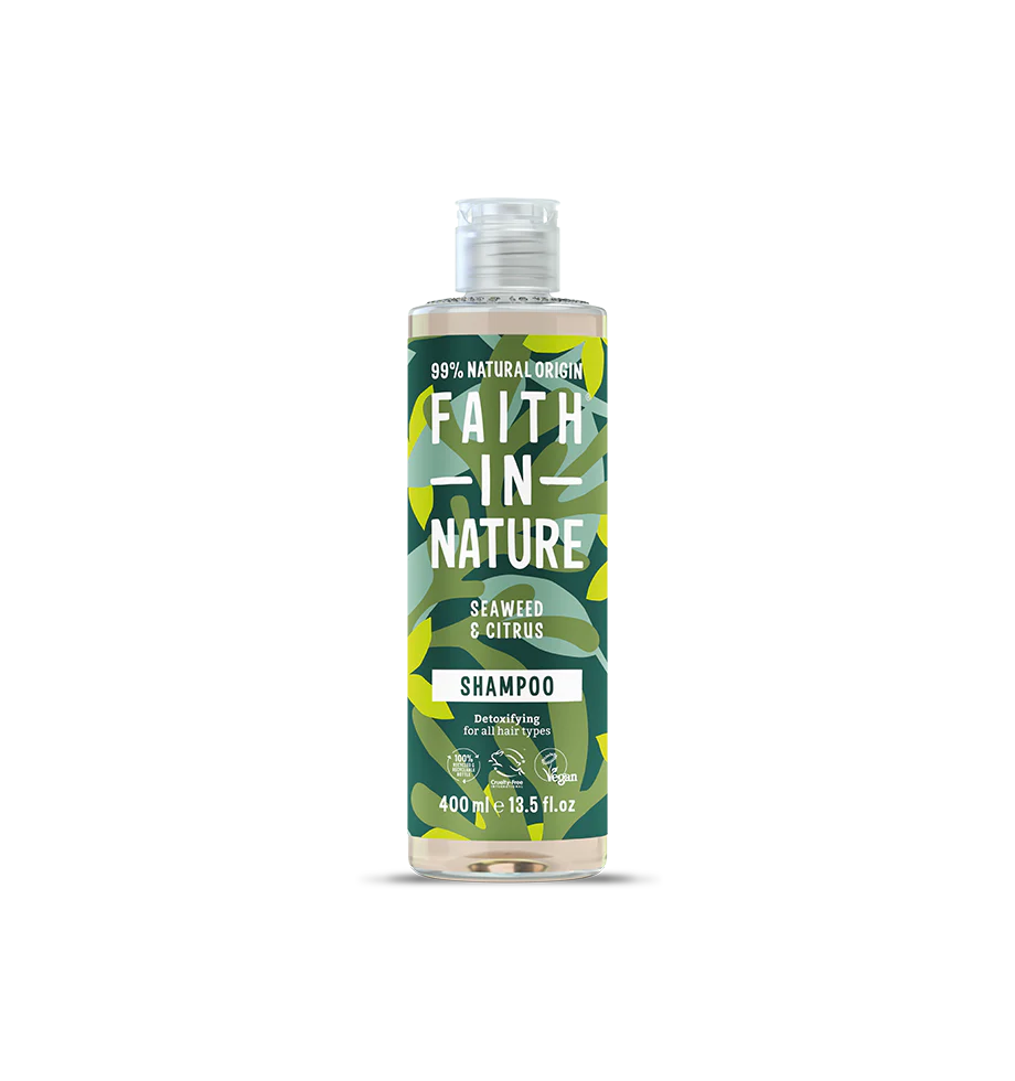 Faith In Nature Shampoo 400ml  - Seaweed & Citrus