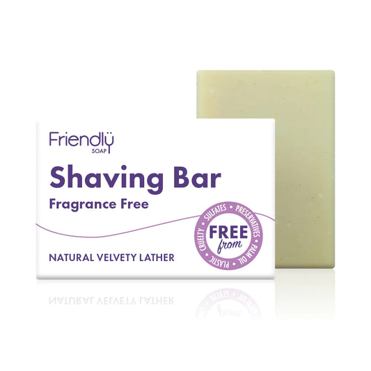 Friendly Shaving Bar Fragrance Free