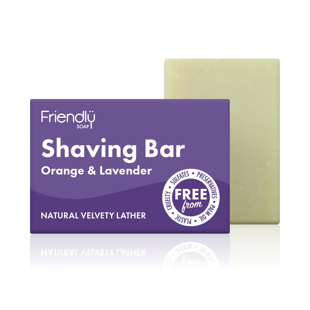 Friendly Shaving Bar Orange & Lavender