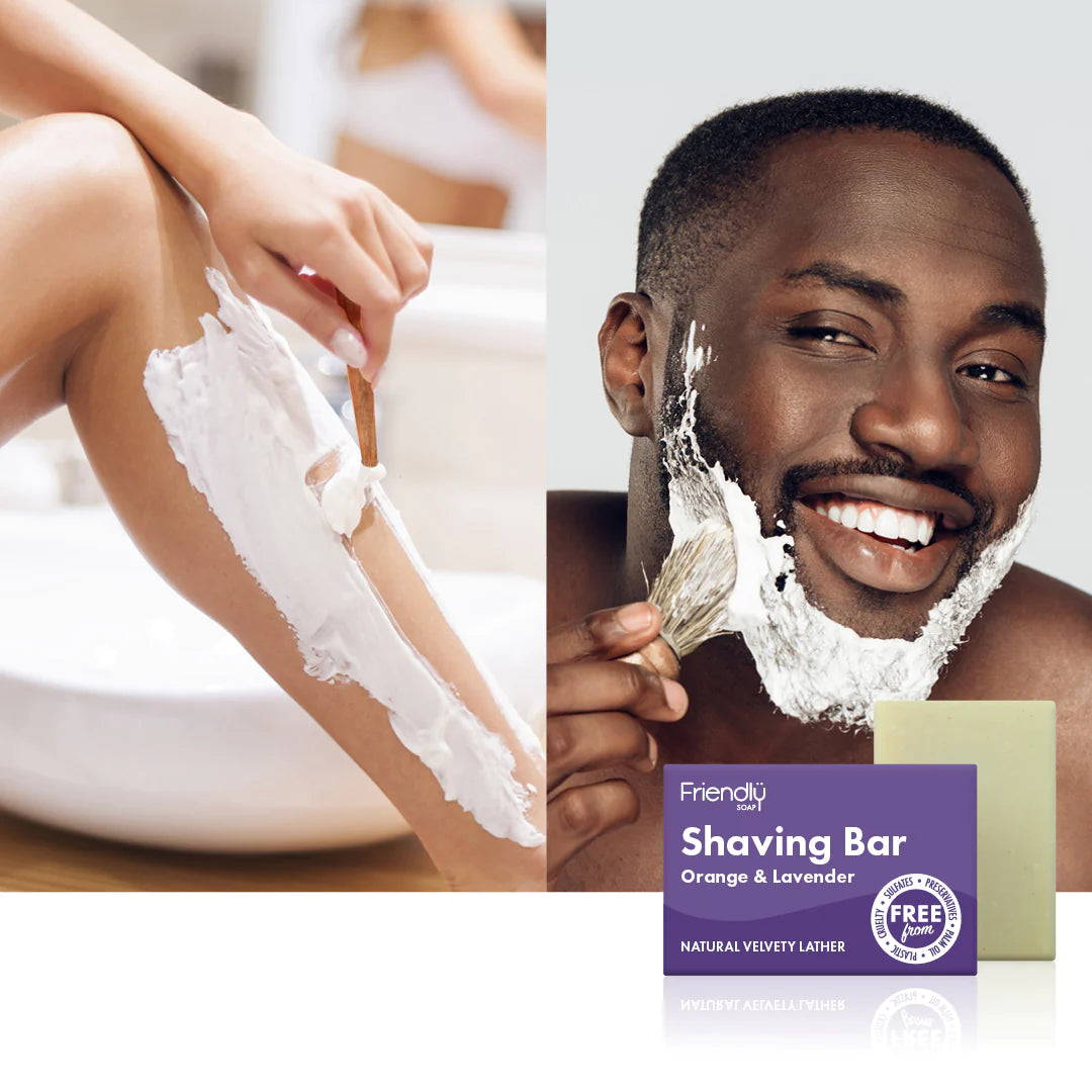 Friendly Shaving Bar Orange & Lavender