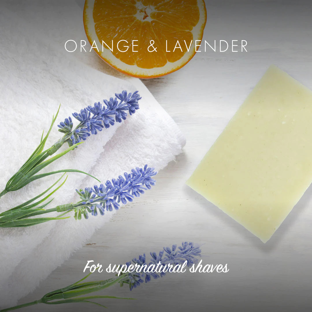 Friendly Shaving Bar Orange & Lavender