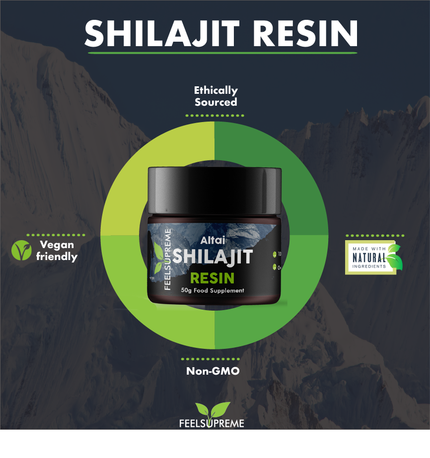 Feel Supreme Altai Shilajit Resin