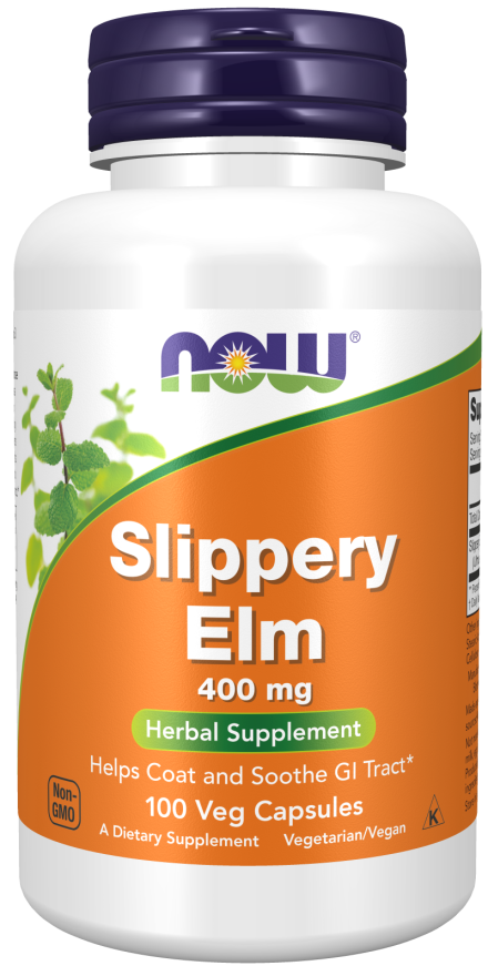 Now Foods Slippery Elm 400mg 100