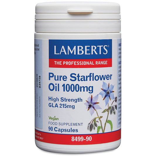 Lamberts Pure Starflower Oil 1000mg 90