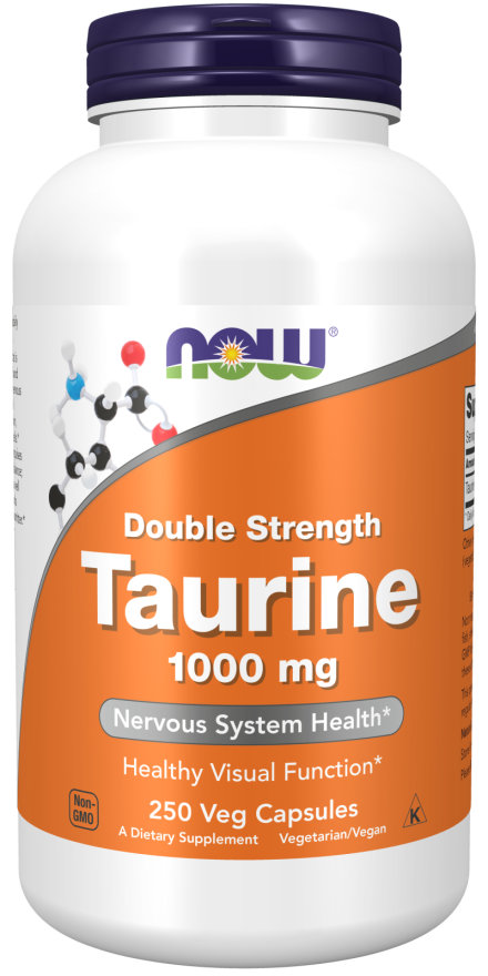 Now Foods Taurine 1000mg 250