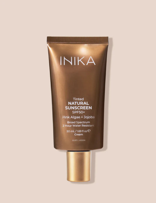 Inika Organic Tinted Natural Sunscreen SPF50+ 50mL