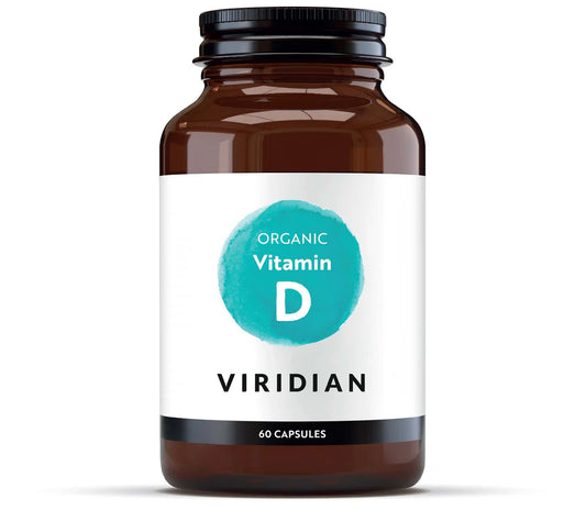 Viridian Organic Vitamin D2 400IU 60