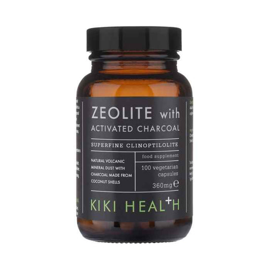 Kiki Health Zeolite with Charcoal Capsules 360mg 100