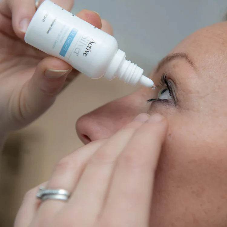 Active Silver Eye Drops 30ml – 10ppm Colloidal Silver