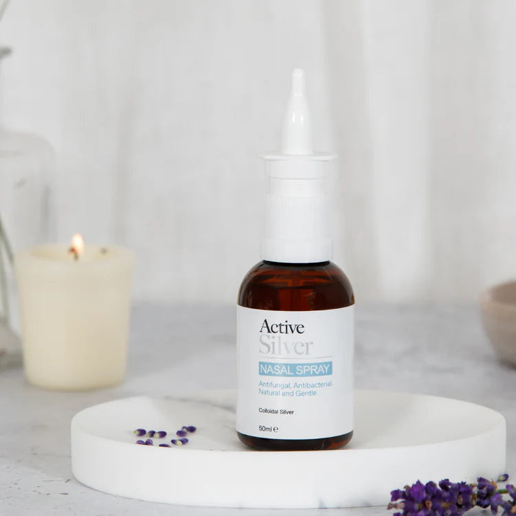 Active Silver Nasal Spray 50ml – 10ppm Colloidal Silver