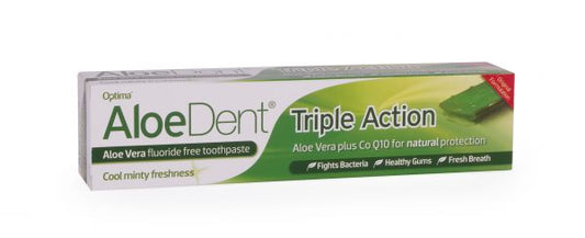 Aloe Dent Triple Action Aloe Vera Toothpaste with Co Q10