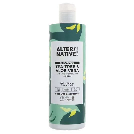 Alternative Suma Shampoo Tea Tree & Aloe Vera 400ml